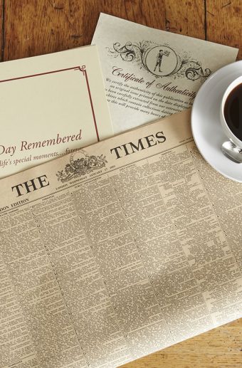 Bygone News Standard Newspaper